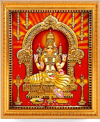 PrintShare Maa Baglamukhi devi Religious Frame