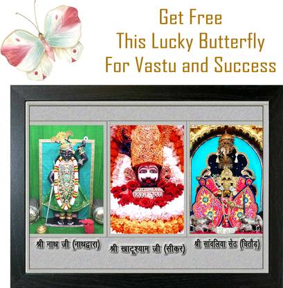 LOKANJ KHATU SHYAM PHOTO FRAME | KHATUSHYAM SANWALIYA SETH SHRI NATH JI PICTURE Religious Frame