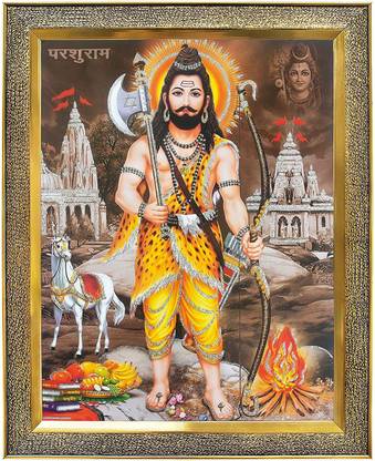 koshtak Lord Parshuram With Shiva Religious Frame