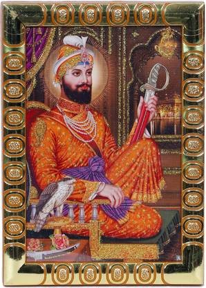 Dharmikk Guru Granth Sahib Photo Frame | Pocket size photo frame Religious Frame