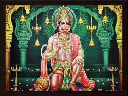Darsh Craft Hanuman Ji Religious Frame