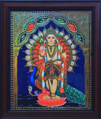 Imranphotoframe tanjavoor print murugan Religious Frame