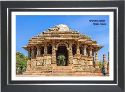 HitechMart Konark Sun Temple Photo Religious Frame