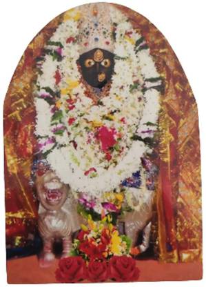 Vils Guwahati Goddess Sri Kamakhya Devi (4 inch X 6 inch) Religious Frame