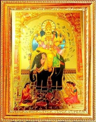 SUNINOW Vishwakarma Photo Frame ( 20 X 15 CM ) Religious Frame