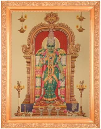 BM Traders Meenakshi Mata Religious Frame Price in India - Buy BM ...
