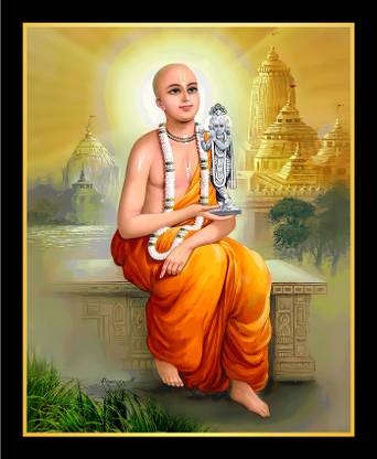 PRANVIGIFTS SUDAMA JI WITH KANHA Religious Frame