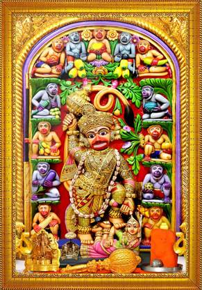 lyrarts HANUMANJI Religious Frame