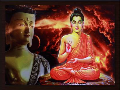 Rayno craft Lord Buddha Religious Frame