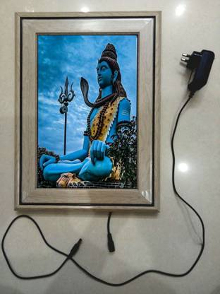 anshul internet point , SHANKAR JI , LED Religious Frame