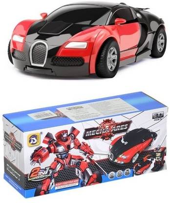 GoBaby Plastic Automatic Convertible Robot Transform Car Toy for Kids