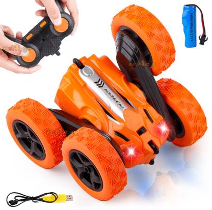 playmaster REMOTE CONTROL Double Flip 360 Degree Stunt Car Toy for Kids
