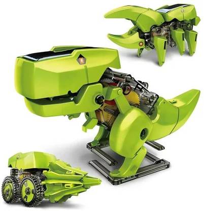 P PAYTAG Robot Dinosaur STEM 3 in 1 Solar Building Educational Science Engineering