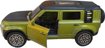 smittoys Alloy Die-cast, Metal Defender Car, Open Door And Bonnet, Pullback Action Car