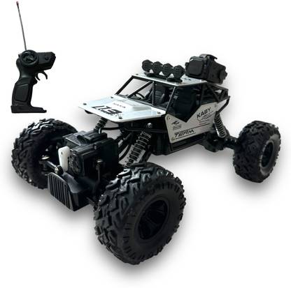fizz Remote Control 1:18 Rock Crawler Metal High Speed 4X4 Rechargeable Car_RR8