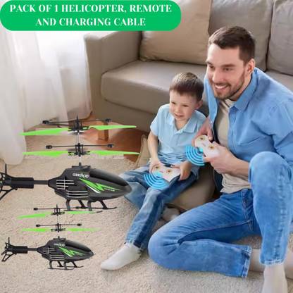 SuNZita Flying Helicopter with Remote Control Remote Helicopter Toy for Kids