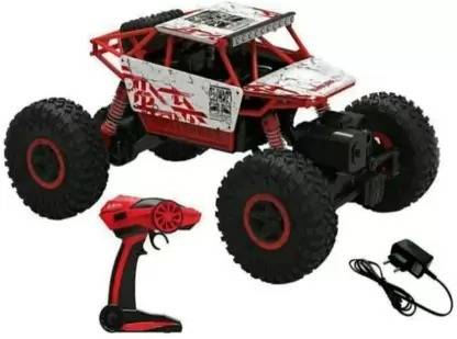 QWICK CLICK Rechargeable RC 4WD Rally Car 1:18 Scale 2.4GHz-Multicolor (Multicolor)