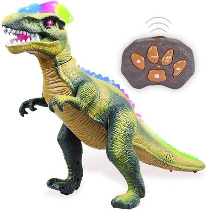 HALO NATION Jurassic RC Dinosaur Robot ToyTyrannosaurus T-REX Lights Roaring Walking Dino