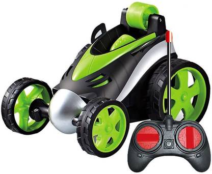 FUNVERSE 360 Degree Mini Stunt Remote Control Rechargeable Car With Usb Charging Cable