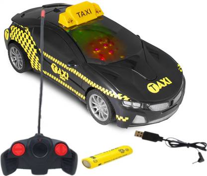 CADDLE & TOES Famous Car Remote Control 3D Car with LED Lights, Chargeable