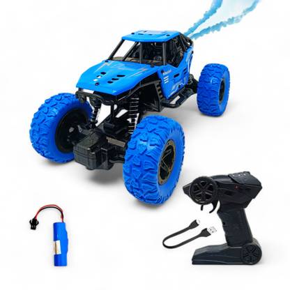 ZODZE Wireless Remote Control Rock Crawler Car with Metal Body and Smoke Effect_08