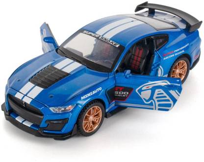 MOOBOO 1:32 Scale MUSTANG SHELBY GT500 CAR Toy Model Car for Kids Die cast Model Car