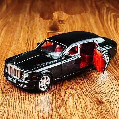 Pepstter 1:32 Diecast 6 Door Open Alloy Metal Pull Back Car Scale Model Pullback for Kids
