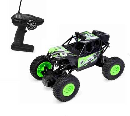 Pepstter 1:18 4 Function Rock Climber Radio Control Car High Speed Monster Racing Car