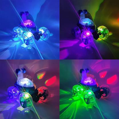 BMT BEN-10 Rechargeable- Remote Control 360 Degree Rotating Stunt CAR for Kids B19