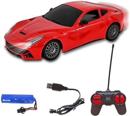 में-बिल्ला Realistic Classy Modern Design High Speed Rechargeable Remote Control Racing Car