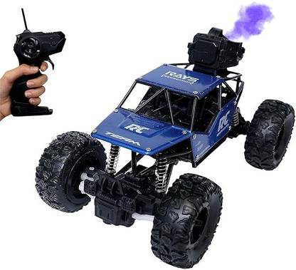 Amaflip Remote Control Rock Crawler Mist Smoke Spray Function, High Speed 1:18 RC Car