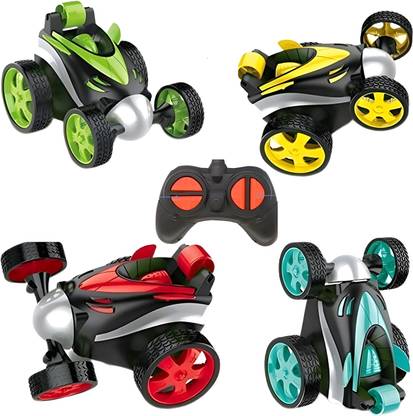 Zenex store Remote Control Stunt Car 360° Rotating Rolling Electric with USB Charging Cable