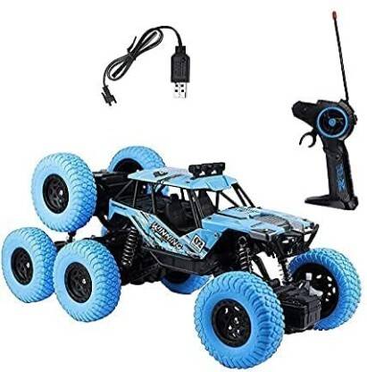 FANSEEKART 8 Wheeler Rock Crawler RC 8 Wheel Car Monster Truck Car 2.4GHZ 4WD Toys Monster