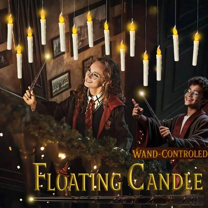 MAJIX Floating Candles With Wand Remote