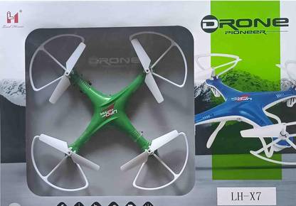 SHAILRON Drone LH-X50 6-Axis Gyro Flashy Lights, Without camera (Color May Vary)