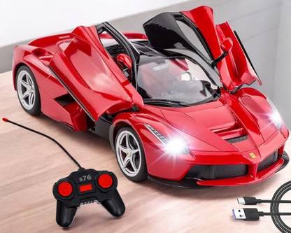 Mahi Zone Rechargeable Farrari Style Remote Control Car With Opening Doors_RAC-B92A