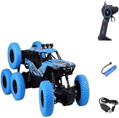 FANSEEKART 8 Wheel Rock Crawler Remote Control Car 1:18 Scale RC Monster Truck Toys