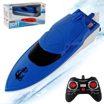 CRYA Long Range Remote Control Boat Toys for Kids, Easy to Handle RC Boat Toy Ship