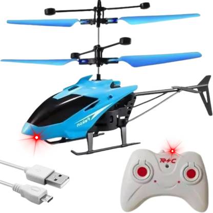 Vezimon Advance Helicopter: Remote Control Hand Sensor Charging Helicopter Toy for Kids