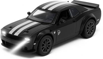 crezor toys Dodge Challenger Toy Car 1:36 Scale Alloy Die-cast Metal Toy Car for Kids