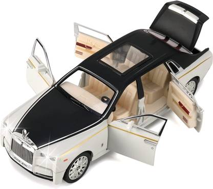 Akvanar 1 :32 Rolls Royce Phantom Metal car Toy Open Door with Light and sound toy