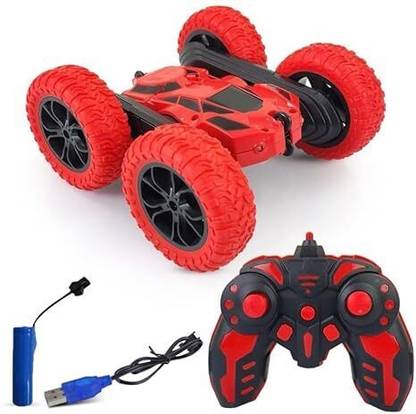 NextGen Stunt Car 360 Degree Double Sided Rolling Rotating, 4WD, High Speed Car For Kids
