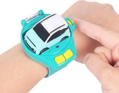 बेस्टी टॉयज़ MrBean Mini Watch Car Remote Control Car For Kids Boys and Girls (GREEN)