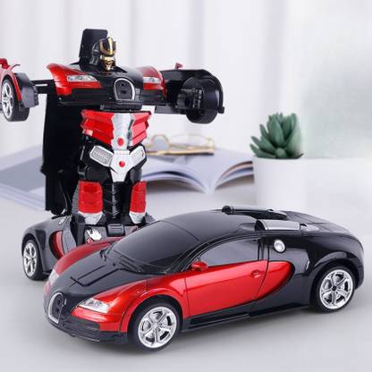 SVE 2 in 1 Transformation Convertible Robot Car with Sound for Kids