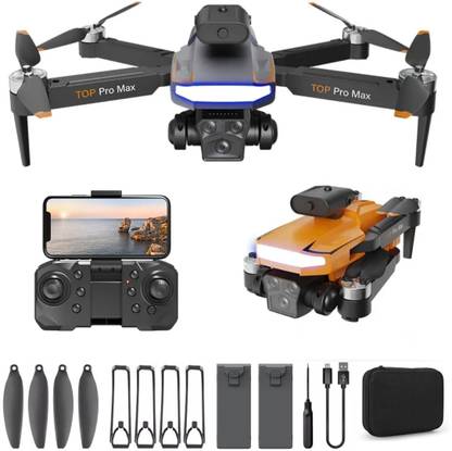 DRONX P18 Pro Drone 4K GPS HD Triple Camera Optical Flow Positioning Drone