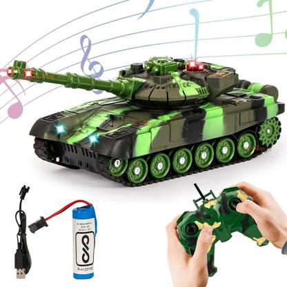 HINDVAMART 1:72 German Tiger I Panzer Tank Remote Control Mini Rc Tank with Sound