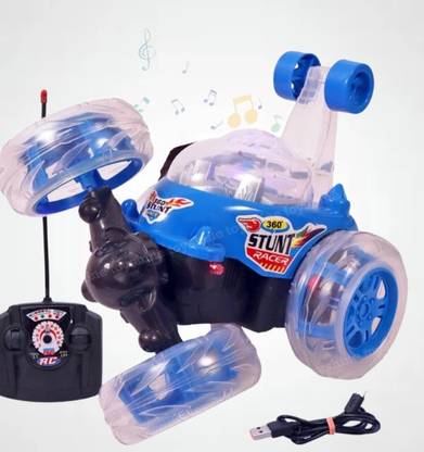 JOYWHIZ Remote Control Rechargeable 360 Degree Twisting Stunt Car_30