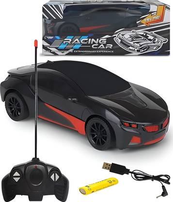 FS TOYS Remote Control Chargeable 3D Famous Car with Flashing Light, Control Race car