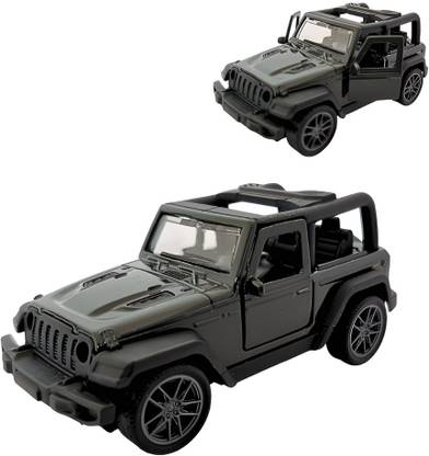 OPAC Alloy Diecast Metal Thar,Open Jeep Toy Car for Kids|Open Door|Pull Back