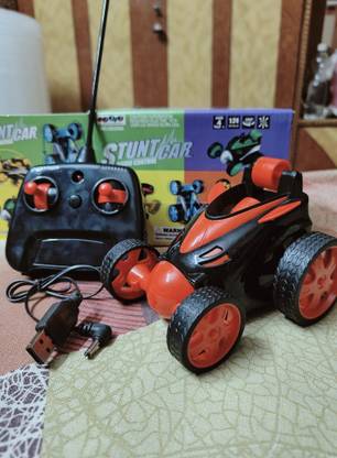 Rachna enterprise Remote Control Mini Stunt Car Toy for Kids Rotating 360 Degree Best Toy for Kids